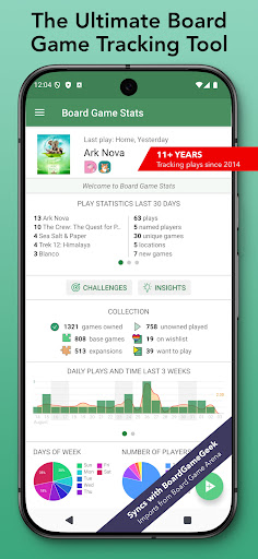 Board Game Stats Screenshot 23