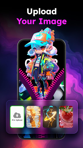Zipper Lock Wallpapers Screen Screenshot 7