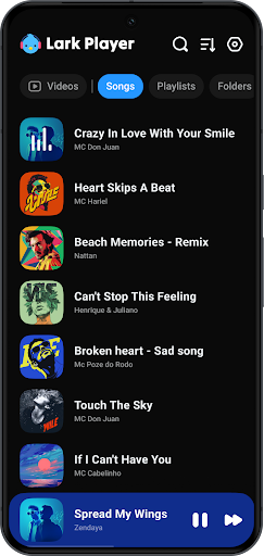 Lark Player:Music Player & MP3 Screenshot 2