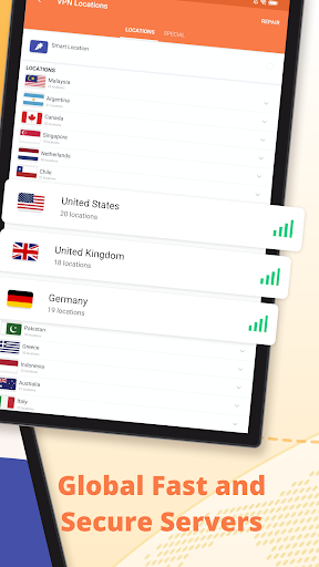 Turbo VPN - Secure VPN Proxy Screenshot 1