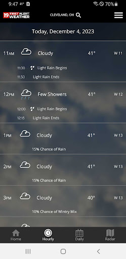 Cleveland19 FirstAlert Weather Screenshot 4