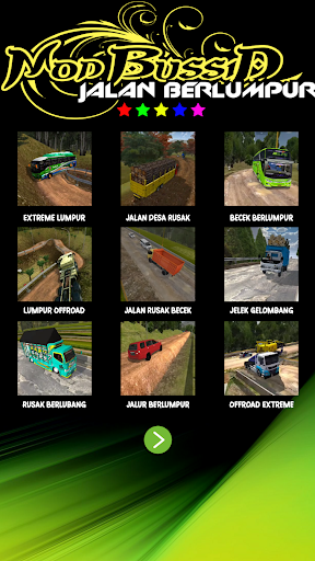 Mod Jalan Rusak Bussid Lumpur Screenshot 4