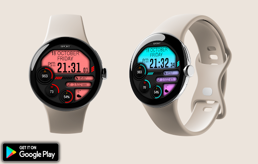Digital Iwasa Watch Face Screenshot 15