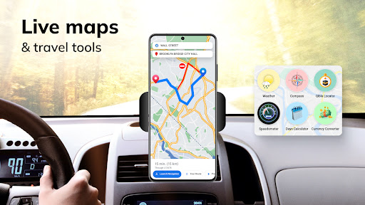 GPS Maps Voice Navigation App Screenshot 4