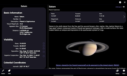 SkySafari 7 Pro Screenshot 24