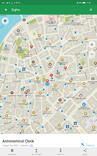 Organic Maps・Offline Map & GPS Screenshot 1