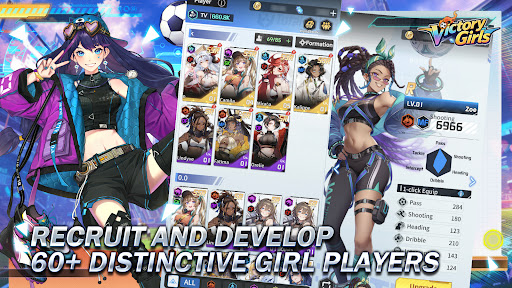 Victory Girls: Anime Soccer Screenshot 12