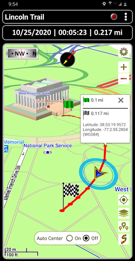 GPS Waypoints Navigator | MAPS Screenshot 9