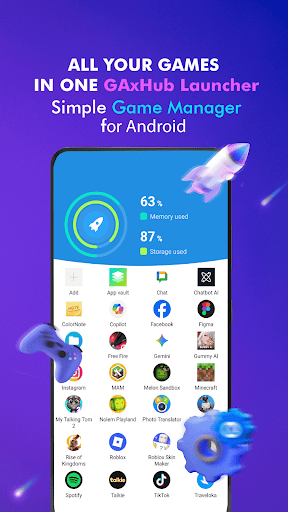 GAxHub Launcher - Gaming Hub Screenshot 4