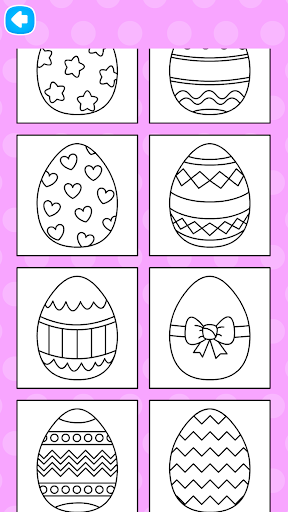 Easter Egg Coloring Pages Screenshot 11