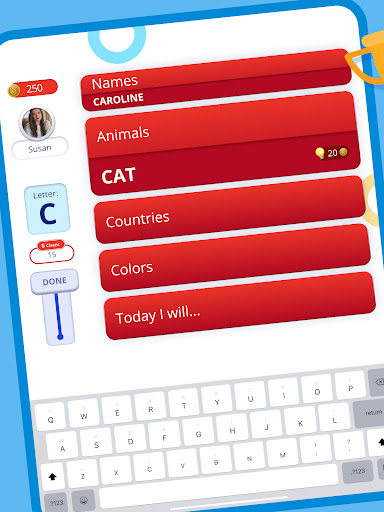 Stop 2 - Word Trivia Game Screenshot 1