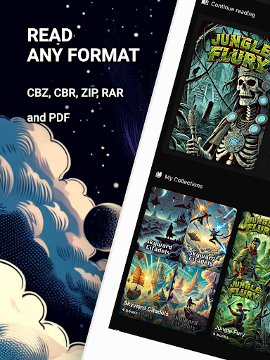 Comic Reader CBR, CBZ & PDF Screenshot 15