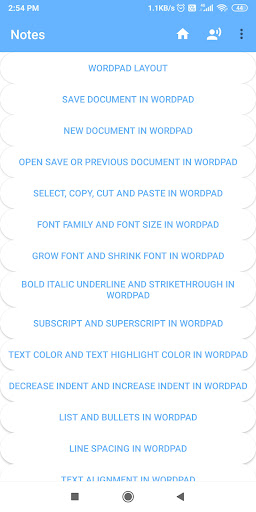 WordPad - Easy To Learn Screenshot 5