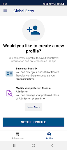 Global Entry Screenshot 4