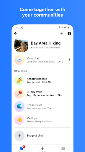 Messenger Screenshot 1