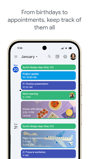 Google Calendar Screenshot 5