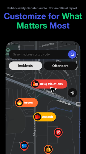 CrimeRadar: Dispatch Alerts Screenshot 2