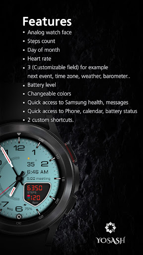 D355 Premium Watch Face Screenshot 24