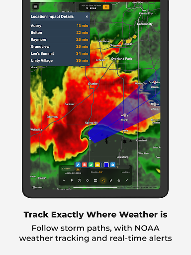 RadarOmega: Doppler Radar App Screenshot 21