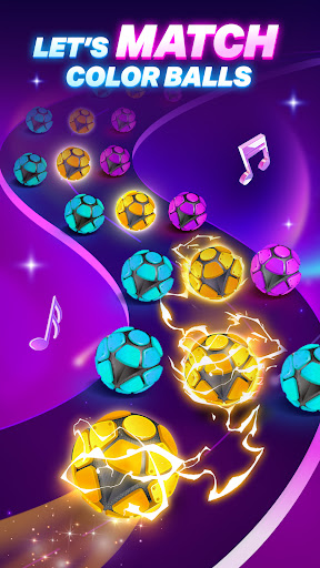 Dancing Road Color Balls Match Screenshot 4