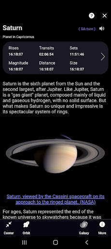 SkySafari 7 Pro Screenshot 2