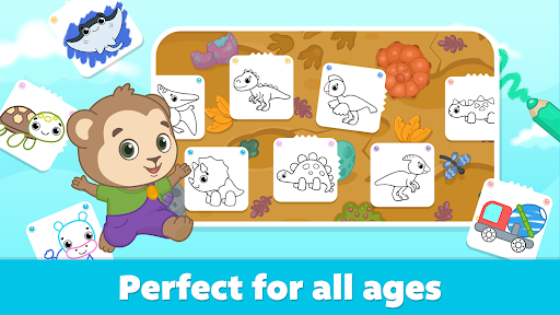 Coloring for Kids: Drawing 2-6 Screenshot 5