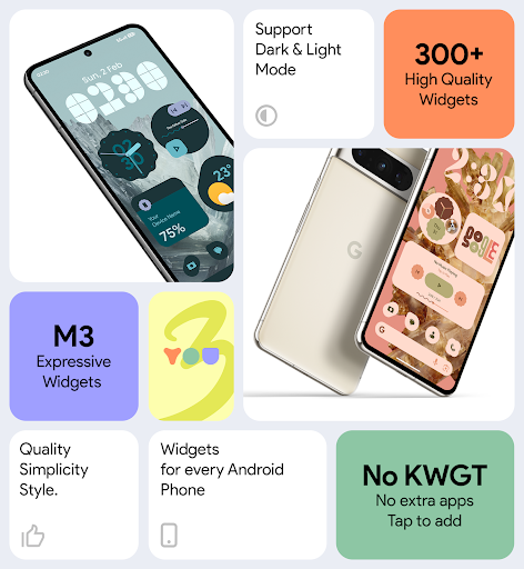 Material You Widgets Screenshot 1