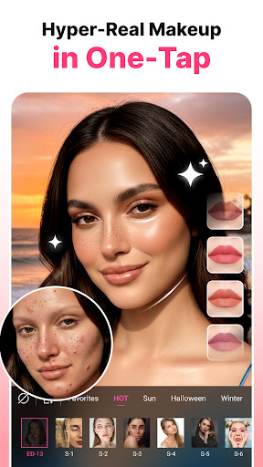 Beauty Camera Selfie Makeup Screenshot 2
