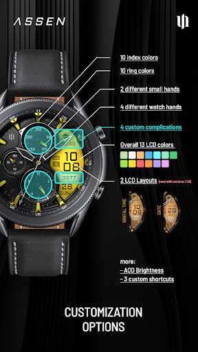 S4U Assen - Hybrid watch face Screenshot 10