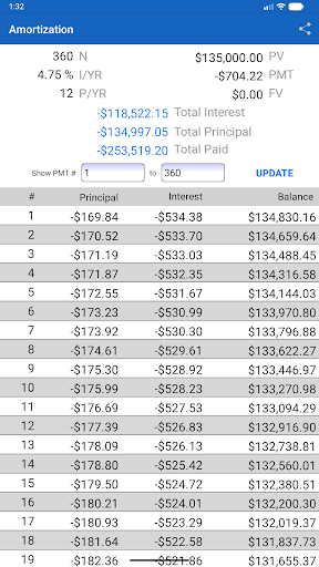 10bii Financial Calculator Screenshot 16