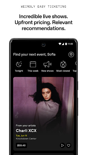 DICE: Live Shows Screenshot 2