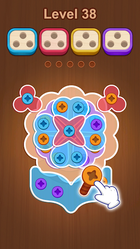 Woodbolt Sort: Nuts & Screws Screenshot 1