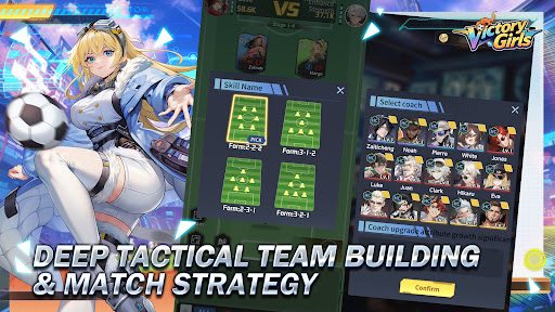 Victory Girls: Anime Soccer Screenshot 8