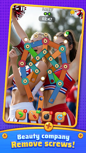 Wood Screw Lovely Puzzle Screenshot 4