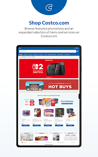 Costco Wholesale Screenshot 2