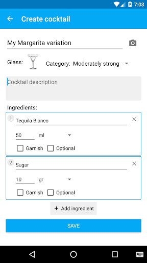My Cocktail Bar Pro Screenshot 4