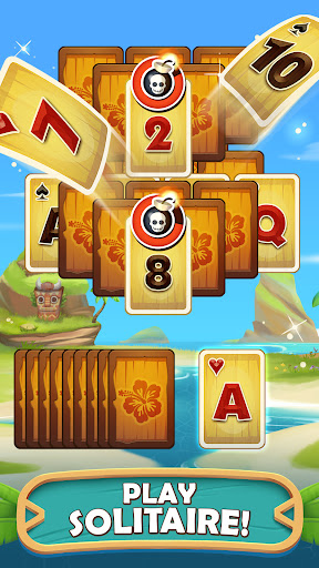 Tiki Solitaire TriPeaks Screenshot 3
