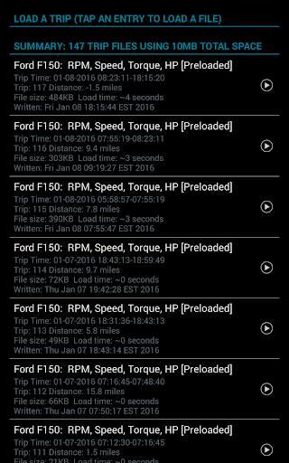 Realtime Charts for Torque Pro Screenshot 11