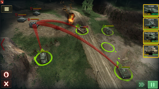 Armor Age: WW2 tank strategy Screenshot 21