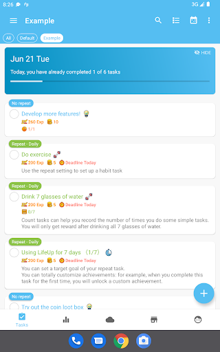 LifeUp: Gamify Tasks & Habits Screenshot 22