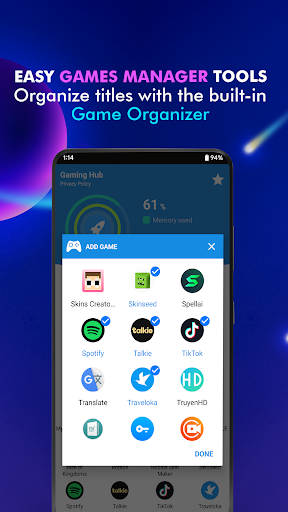 GAxHub Launcher - Game Manager Screenshot 1