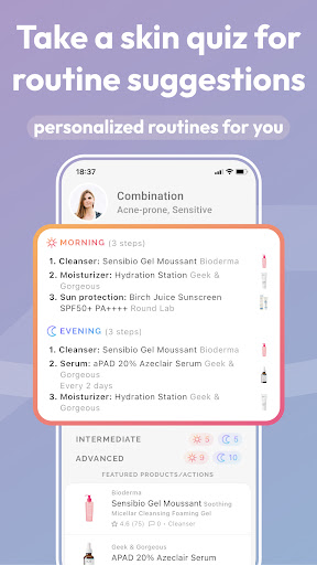 Skincare Routine: FeelinMySkin Screenshot 4