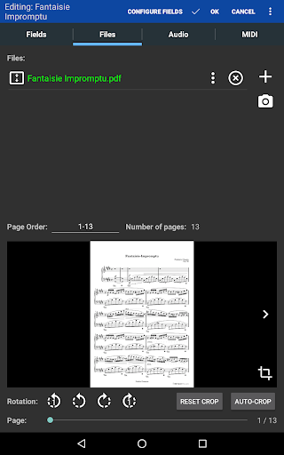 MobileSheets Screenshot 6