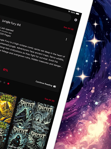 Comic Reader CBR, CBZ & PDF Screenshot 11
