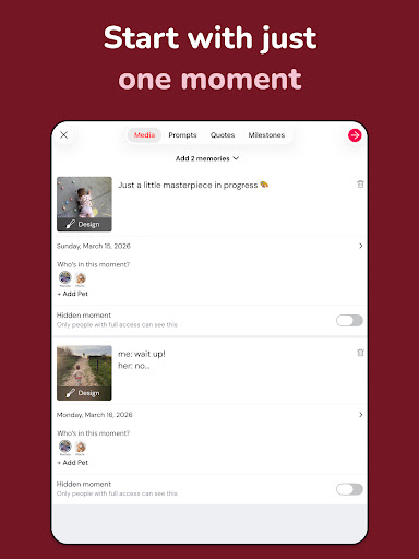 Tinybeans Private Family Album Screenshot 8