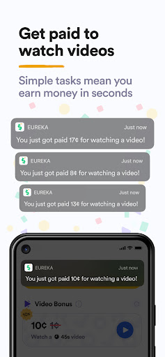 Eureka: Earn money for surveys Screenshot 1