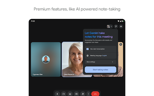 Google Meet Screenshot 9