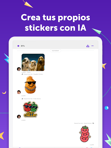 Kinzoo: Fun All-Ages Messenger Screenshot 4