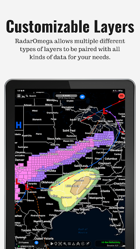 RadarOmega: Doppler Radar App Screenshot 16