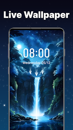 Ripple & 3D Live Wallpaper Screenshot 2